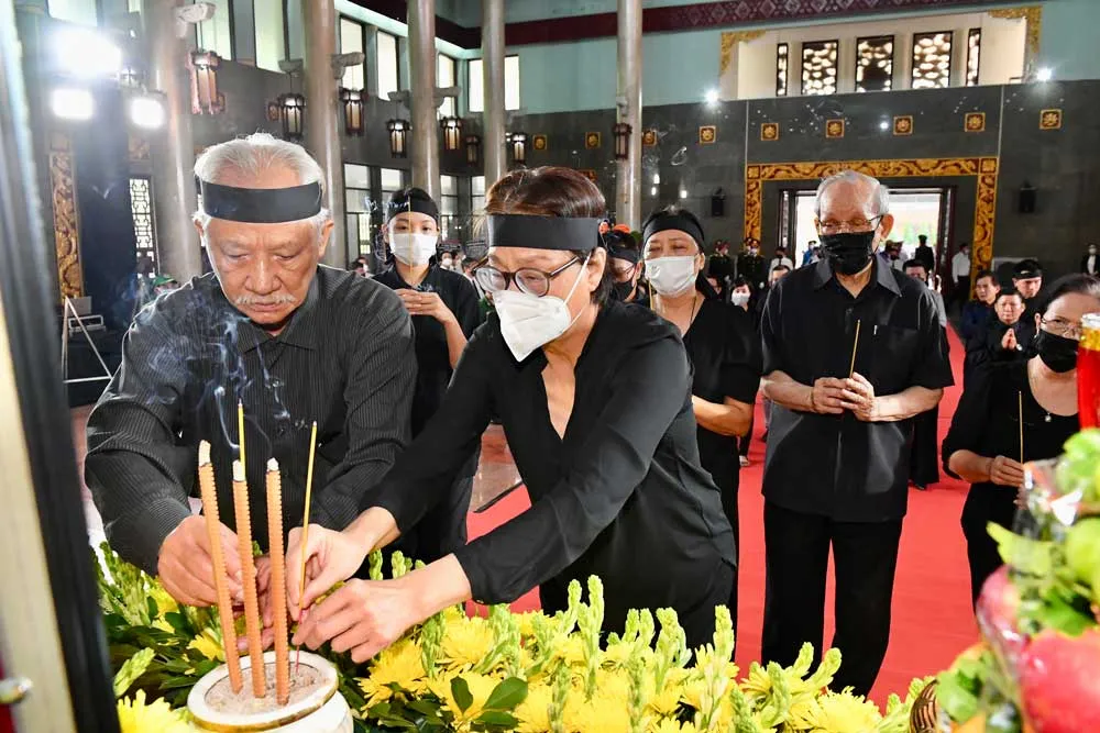 Lễ viếng đồng chí Ngô Thị Huệ - phu nhân cố Tổng Bí thư Nguyễn Văn Linh ảnh 3