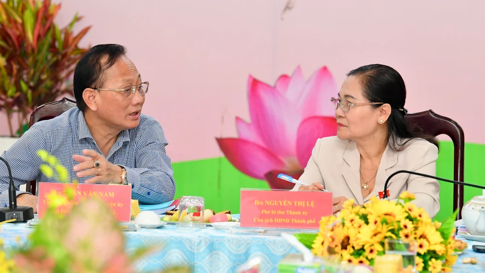 Chủ tịch HĐND TPHCM Nguyễn Thị Lệ giám sát vấn đề cử tri phản ánh qua tin nhắn, fanpage ảnh 4 Chủ tịch HĐND TPHCM Nguyễn Thị Lệ giám sát vấn đề cử tri phản ánh qua tin nhắn, fanpage ảnh 4