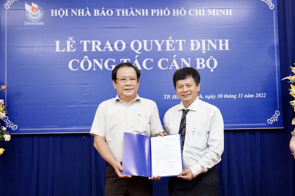 Nhà báo Nguyễn Tấn Phong làm Chủ tịch Hội Nhà báo TPHCM ảnh 2