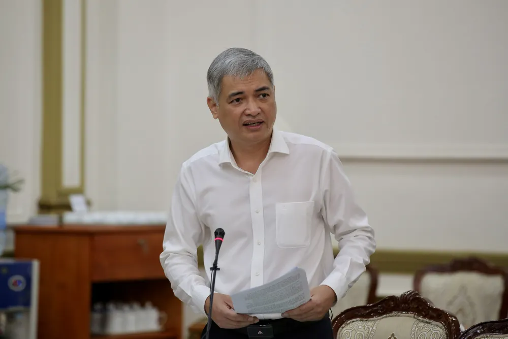 Giám đốc Sở Tài chính TPHCM Lê Duy Minh. Ảnh: DŨNG PHƯƠNG Giám đốc Sở Tài chính TPHCM Lê Duy Minh. Ảnh: DŨNG PHƯƠNG