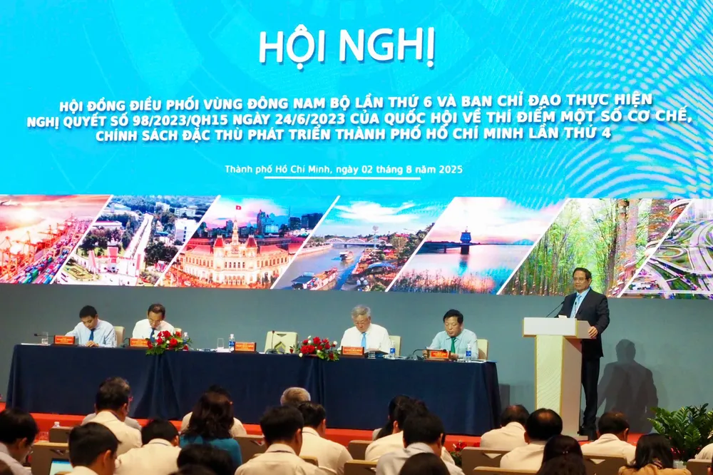 Sau sắp xếp, vùng Đông Nam bộ chỉ còn 3 tỉnh, thành, gồm TPHCM, Tây Ninh, Đồng Nai. Ảnh: HOÀNG HÙNG 5545d90c9ef917a74ee8.jpg
