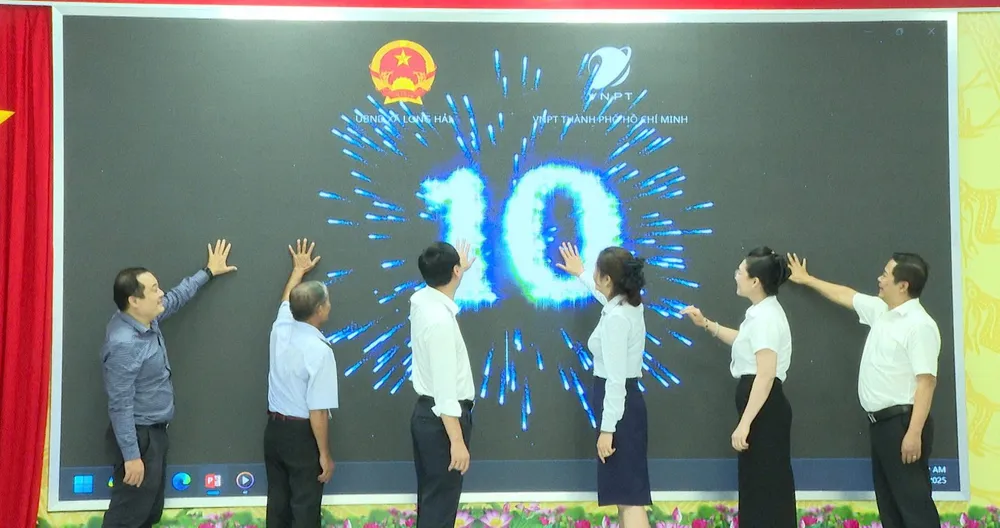 UBND xã Long Hải ra mắt phần mềm “Quản lý ấp” DC 4.0.