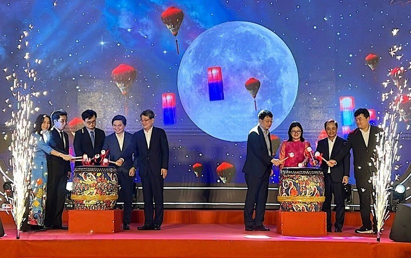 2025年岘港越南-韩国文化节开幕式。图自越通社