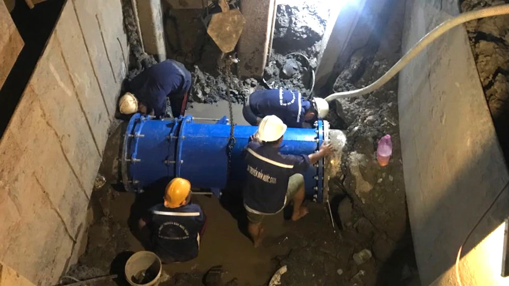 Nỗ lực bảo vệ hành lang ống dẫn nước sạch ảnh 1 Nỗ lực bảo vệ hành lang ống dẫn nước sạch ảnh 1