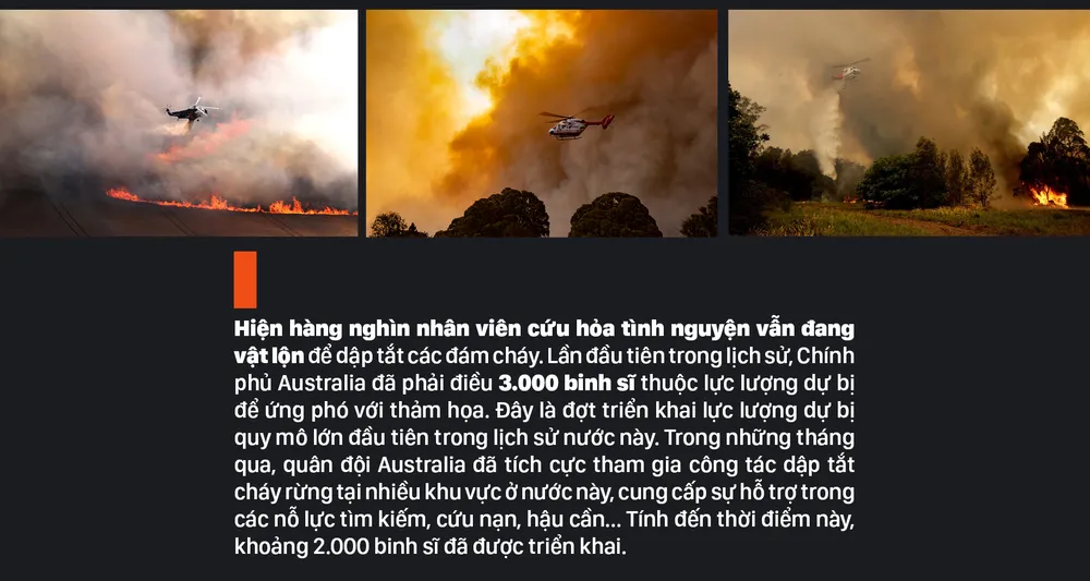 Australia “oằn lưng” chống chọi thảm họa cháy rừng ảnh 16