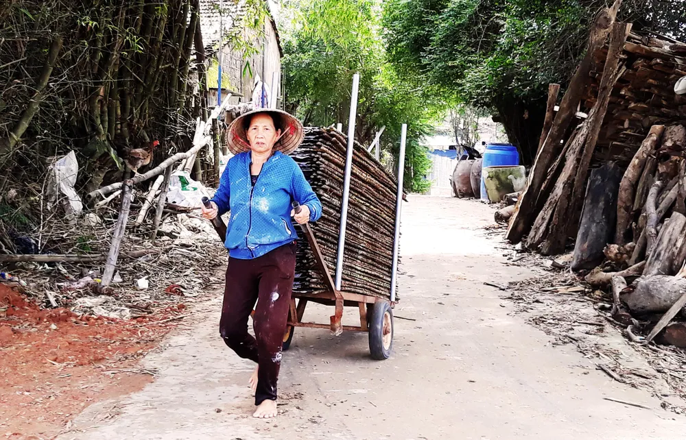 Làng nghề truyền thống An Thái rộn ràng vào vụ tết ảnh 6 Làng nghề truyền thống An Thái rộn ràng vào vụ tết ảnh 6