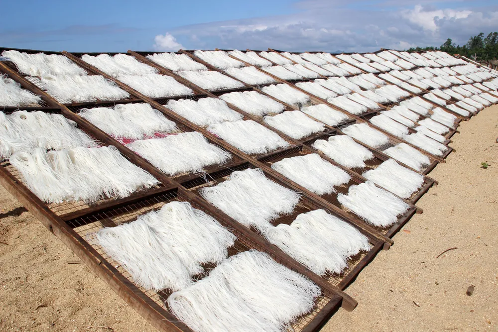 Kỳ thú làm bún Song Thằn ở “đất Võ” ảnh 11