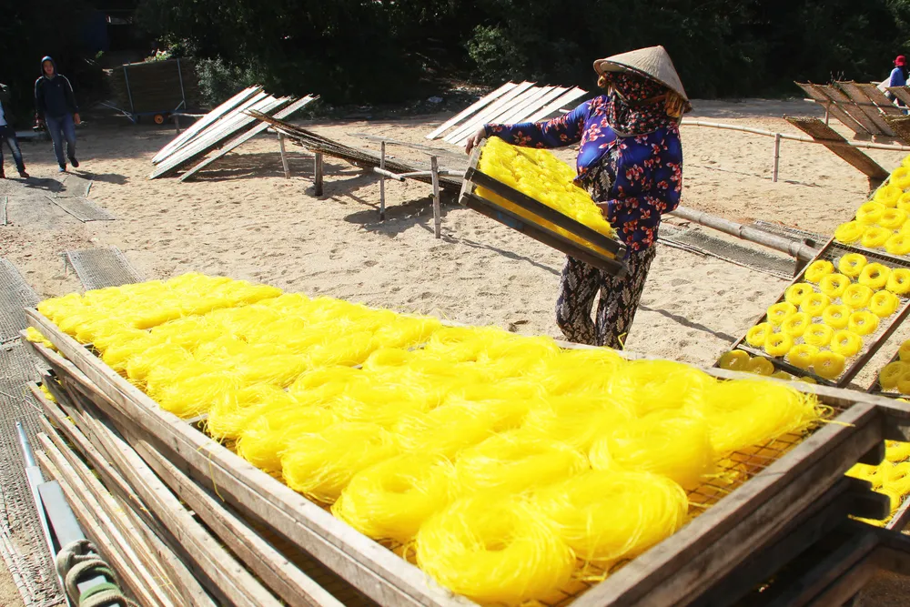 Kỳ thú làm bún Song Thằn ở “đất Võ” ảnh 9