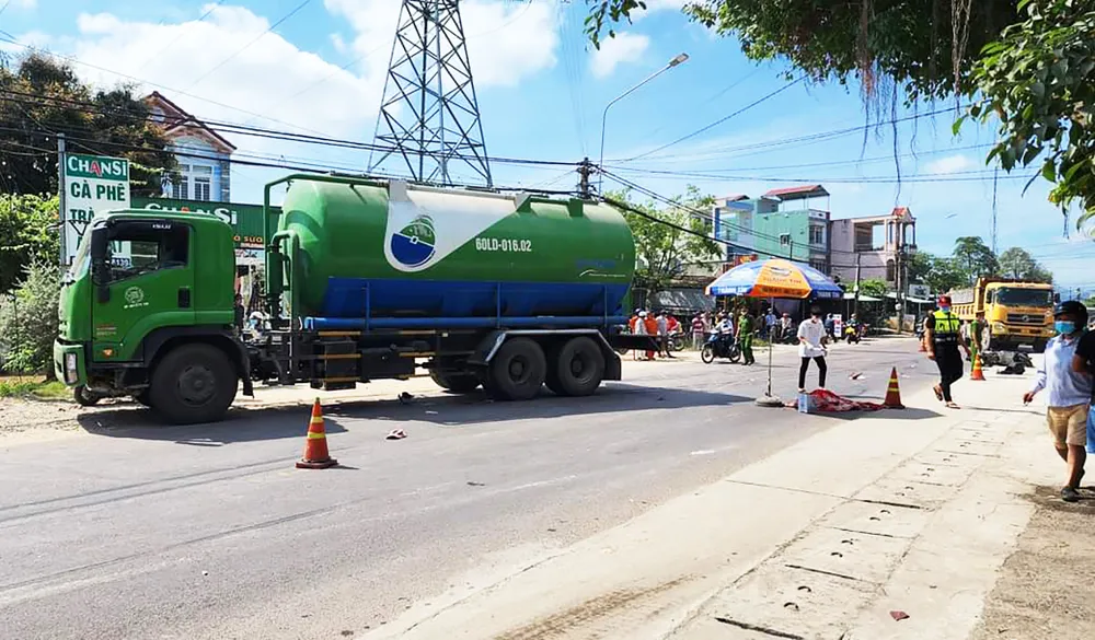 Hiện trường vụ tai nạn Hiện trường vụ tai nạn