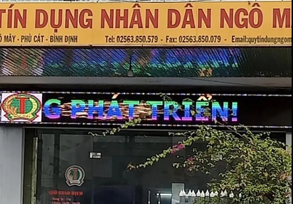 Trụ sở Quỹ Tín dụng Nhân dân Ngô Mây
