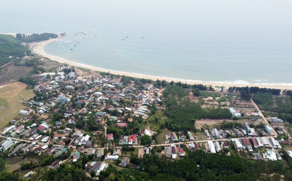 Vùng biển Lộ Diêu - nơi dự kiến sẽ nhường chỗ cho tổ hợp gang thép Long Sơn