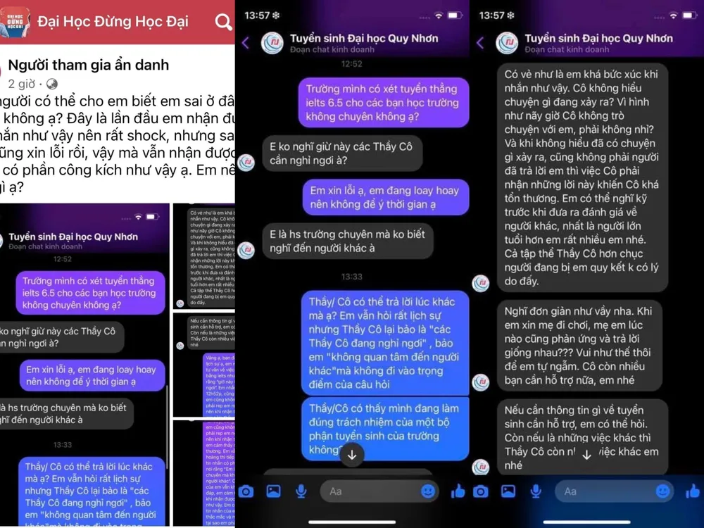 Các thông tin hình ảnh được đăng tải chia sẻ rộng trên mạng xã hội