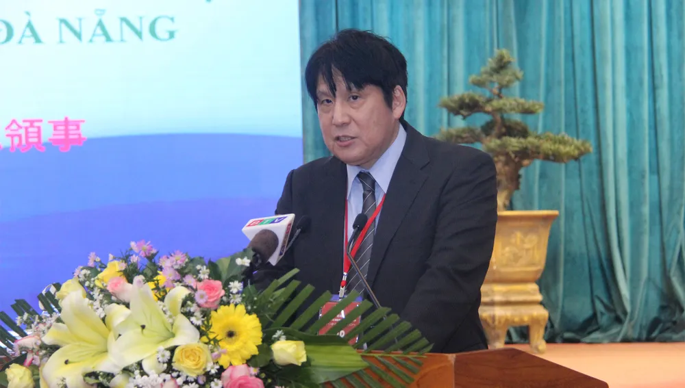 Ông Yakabe Yoshinori phát biểu Ông Yakabe Yoshinori phát biểu