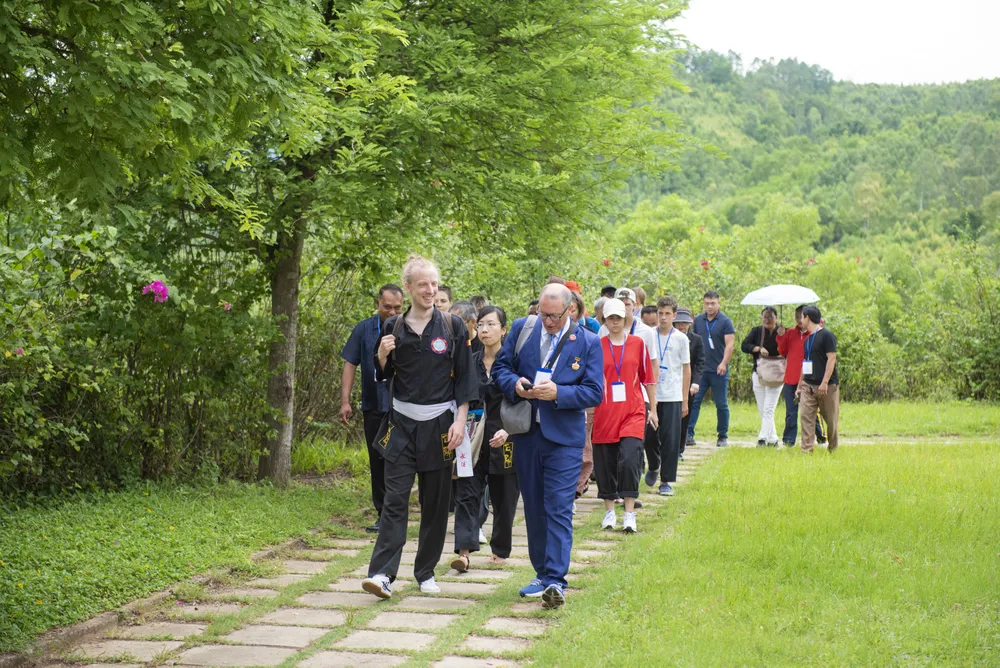 Năm nay, có 16 đoàn võ cổ truyền đến từ 14 nước trên thế giới tham dự liên hoan