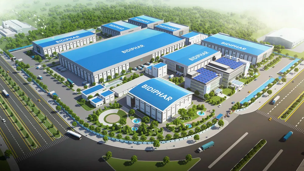 Phối cảnh dự án Nhà máy sản xuất thuốc vô trùng thể tích nhỏ với tổng vốn 840 tỷ đồng Phối cảnh dự án Nhà máy sản xuất thuốc vô trùng thể tích nhỏ với tổng vốn 840 tỷ đồng