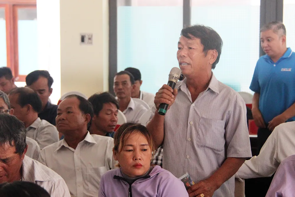 Ngư dân tỉnh Phú Yên đặt câu hỏi tại diễn đàn Ngư dân tỉnh Phú Yên đặt câu hỏi tại diễn đàn