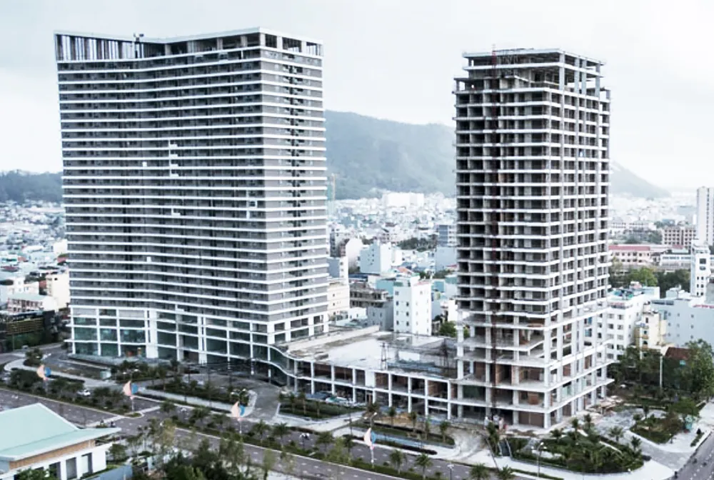 Tòa chung cư FLC Faros. Ảnh: XH Tòa chung cư FLC Faros. Ảnh: XH