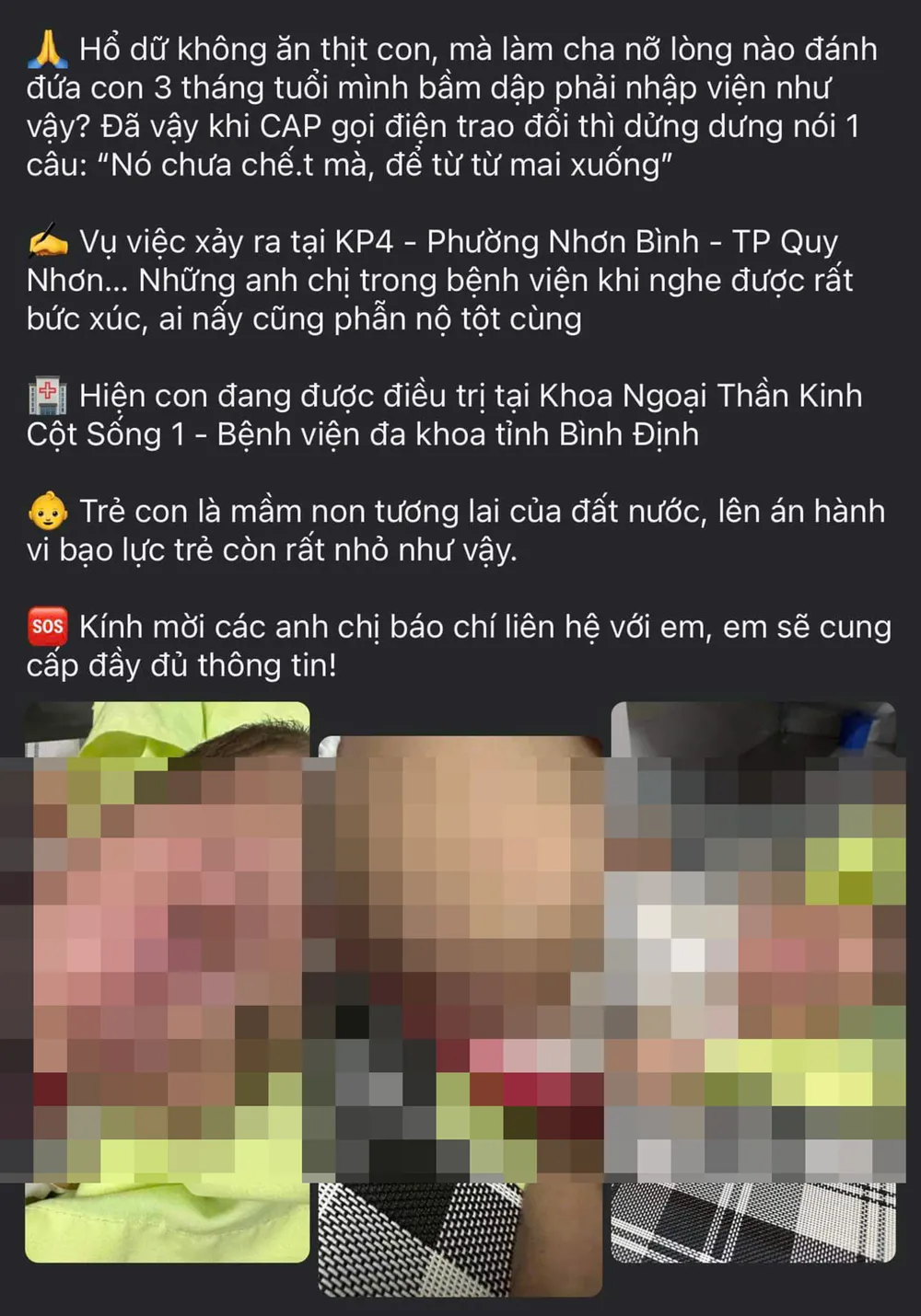 Thông tin đăng kèm hình ảnh được chia sẻ trước đó trên mạng xã hội Facebook z5914709245586_d6523f860da64eda7cf6aa469fd67ad5.jpg