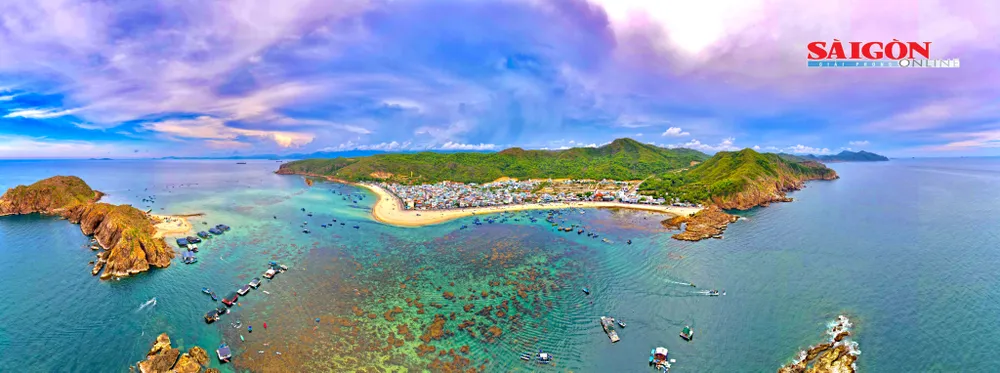 ジャライには、中央高地で最も美しい海岸沿いの村々が数多くあります。写真:NGOC VIEN dji_fly_20240523_161936_132_1716456305101_pano.jpg