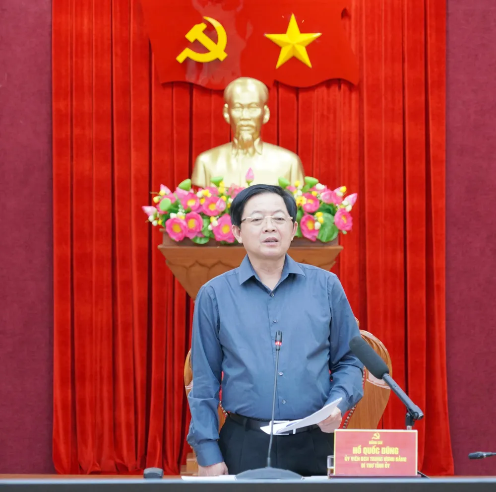 Đồng chí Hồ Quốc Dũng, Bí thư Tỉnh ủy tỉnh Gia Lai chỉ đạo công tác chuẩn bị các dự án trọng điểm quốc gia DSC09543.JPG