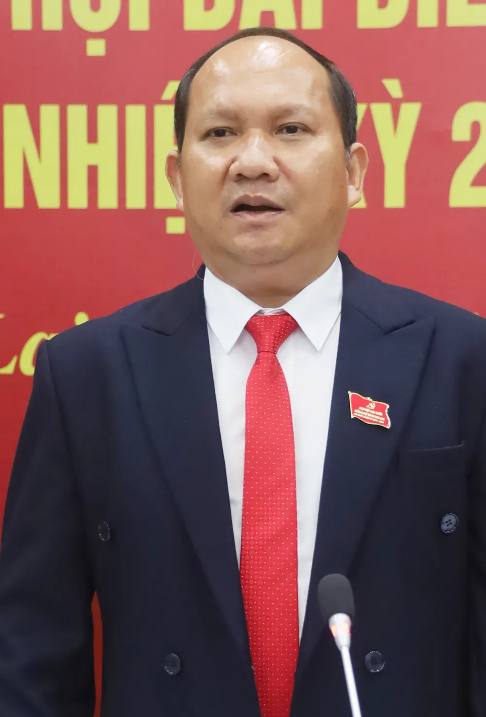 Ông Rah Lan Chung, Phó Bí thư Tỉnh ủy, Chủ tịch HĐND tỉnh Gia Lai IMG_6424.JPG