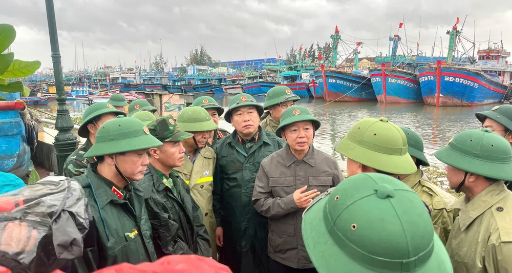 Sáng 6-11, Phó Thủ tướng Trần Hồng Hà kiểm tra công tác chống bão tại Gia Lai