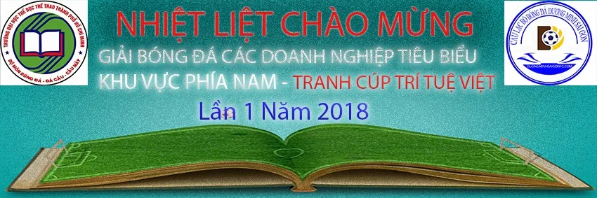 Giải bóng đá Doanh nghiệp trẻ tiêu biểu khu vực miền Nam tranh cúp Trí Tuệ Việt lần 1-2018 ảnh 1 Giải bóng đá Doanh nghiệp trẻ tiêu biểu khu vực miền Nam tranh cúp Trí Tuệ Việt lần 1-2018 ảnh 1