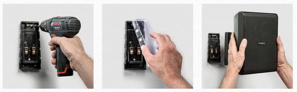 Bosch ra mắt Loa thương mại LB 20 trong nhà, ngoài trời
