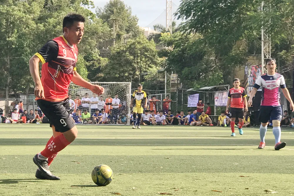 Giải bóng đá Doanh nghiệp trẻ tiêu biểu khu vực miền Nam - Cúp Trí Tuệ Việt lần 1-2018 ảnh 2