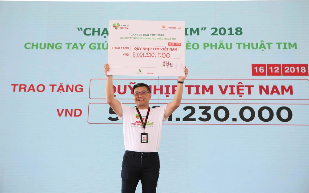 Chạy Vì Trái tim 2018 gây quỹ hơn 5 tỷ đồng: Giúp cứu sống hơn 180 trẻ bị bệnh tim 