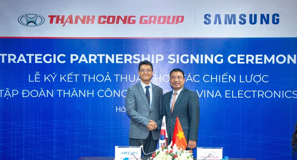 Samsung và Thành Công Group ký kết hợp tác chiến lược