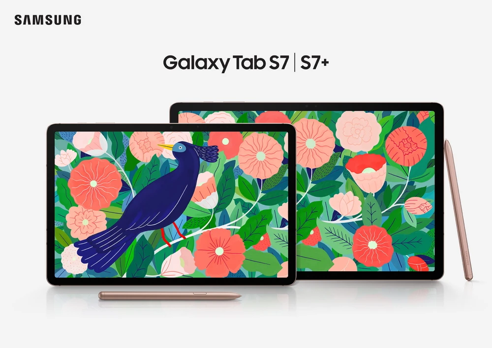 Samsung ra mắt Galaxy Tab S7 và S7+ với S Pen thế hệ mới