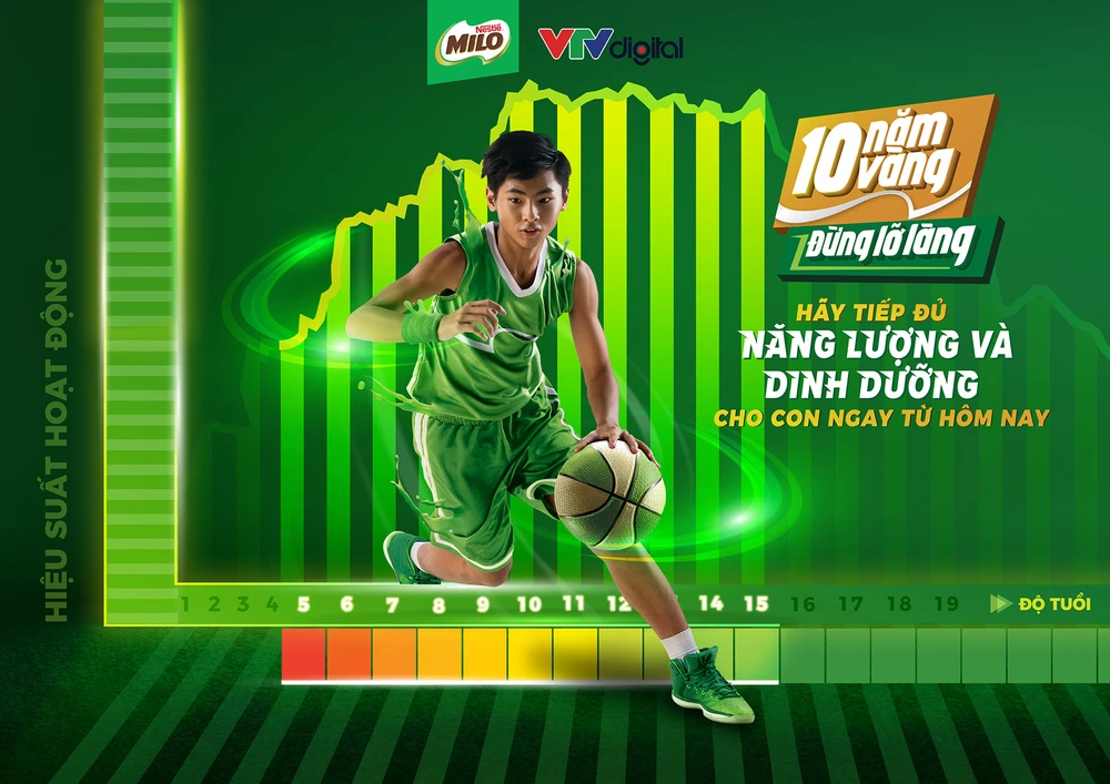 Nestlé MILO khởi động Dự án “10 năm vàng - Đừng lỡ làng”