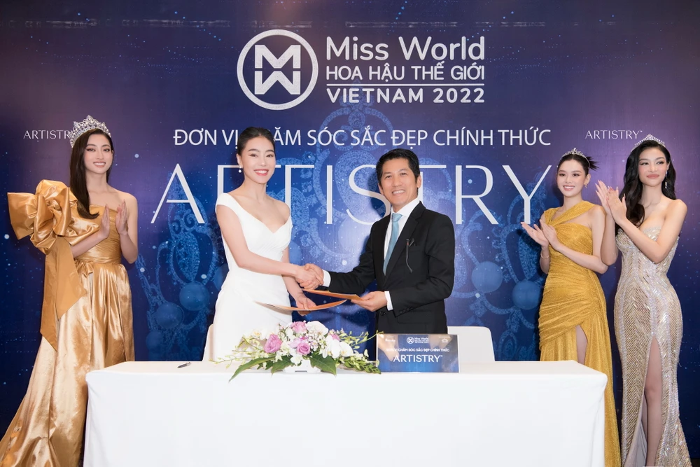 Artistry là đơn vị chăm sóc sắc đẹp Miss World Việt Nam 2022