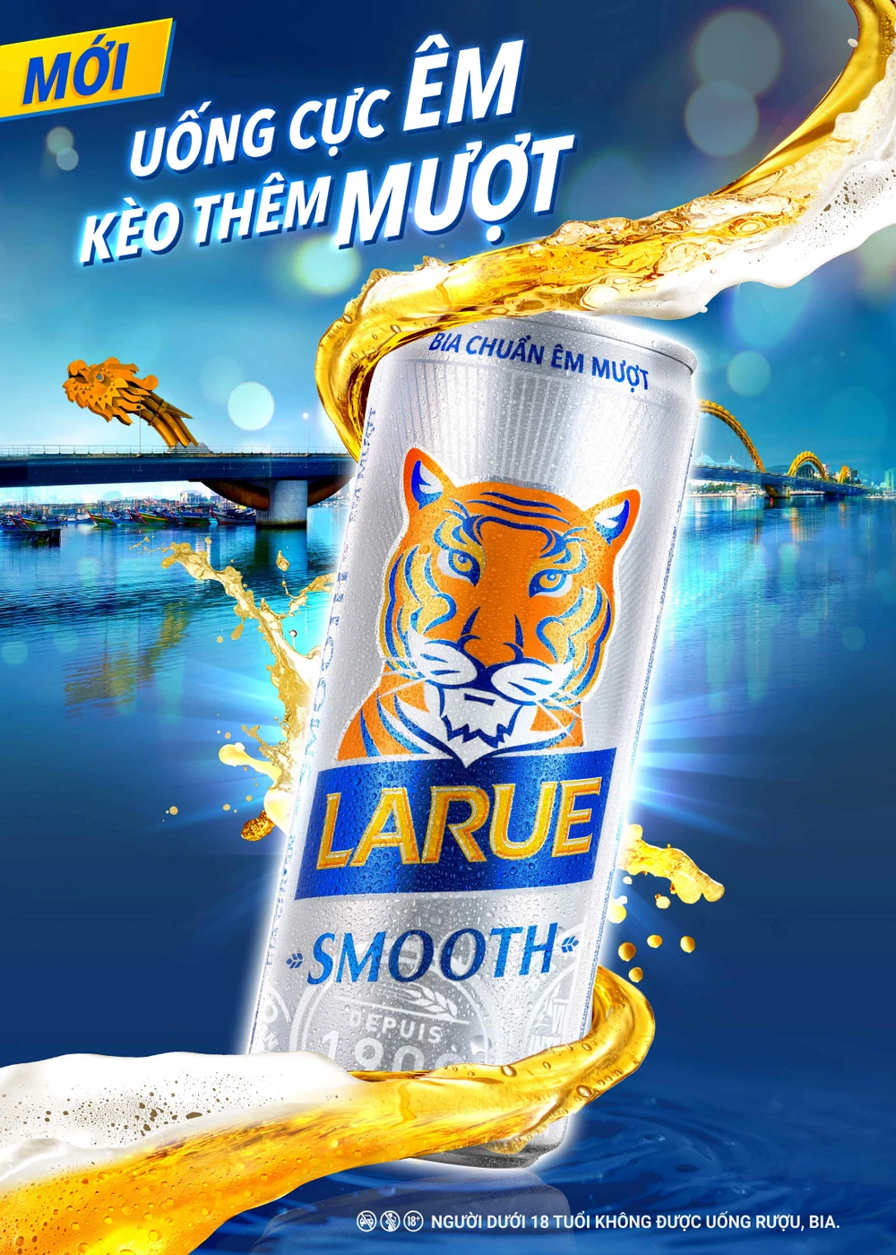 Heineken Việt Nam ra mắt Larue Smooth mới