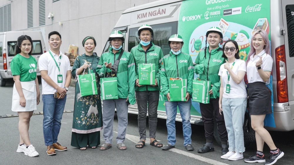 Grab tri ân đối tác dịp Tết Quý Mão 2023