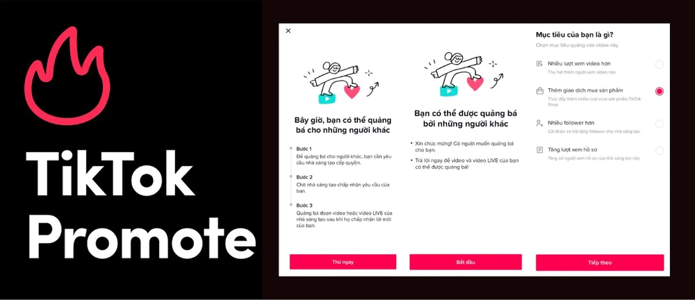 TikTok giới thiệu công cụ Promote mới 