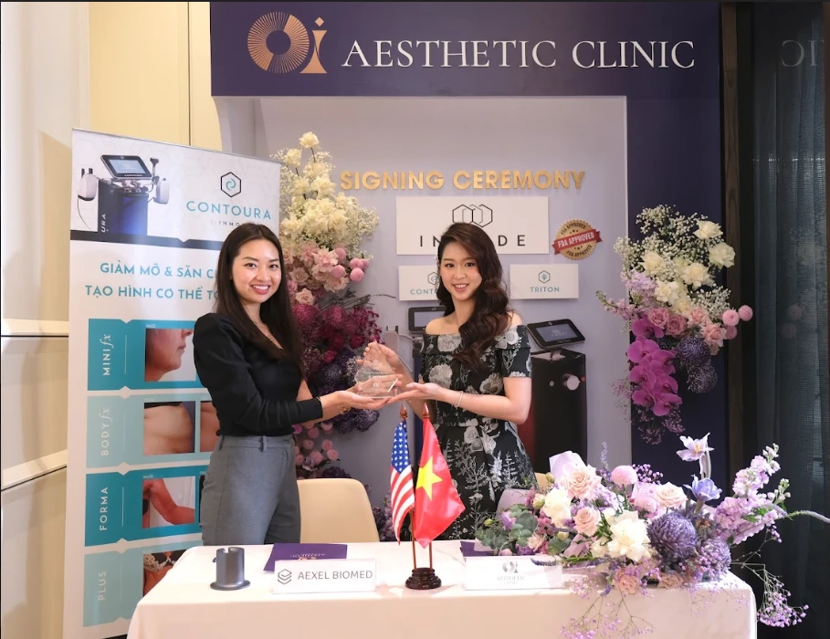 Lễ kí kết chuyển giao công nghệ giữa Aexel Biomed Việt Nam và OI Aesthetic