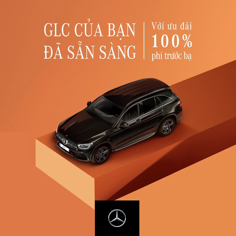 Hỗ trợ 100% lệ phí trước bạ cho Mercedes-Benz GLC (thế hệ X253)