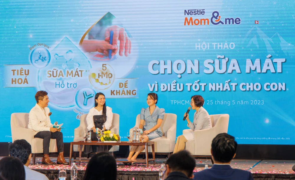 Nestlé giới thiệu sữa mát NAN Otipro Plus 4 tại hội thảo “Chọn sữa mát vì điều tốt nhất cho con” 