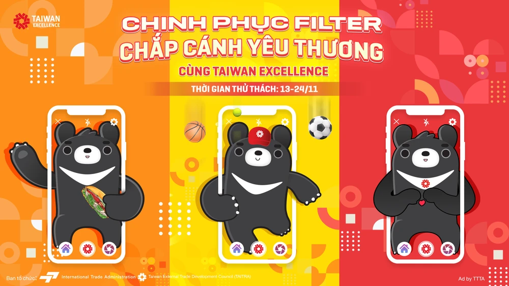 Chinh phục filter, chắp cánh yêu thương cùng Taiwan Excellence, góp phần hỗ trợ trẻ em có hoàn cảnh khó khăn