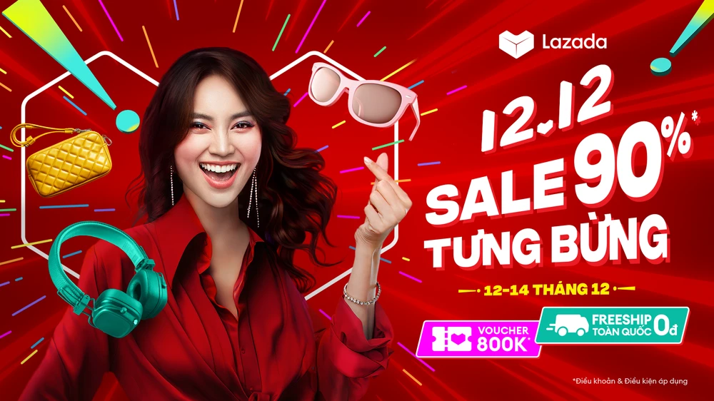 Loạt deal xịn “Sale tưng bừng” đến 90% trên Lazada