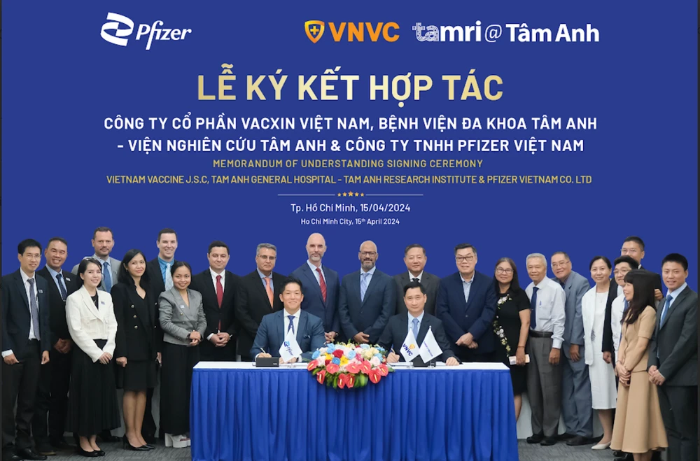 Pfizer Việt Nam, VNVC và Tâm Anh hợp tác nâng cao giải pháp chăm sóc sức khỏe 