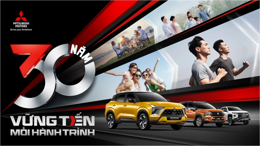 Mitsubishi Motors Việt Nam: 30 năm “Vững tiến mỗi hành trình”