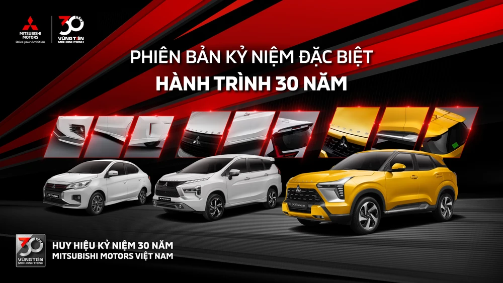 “30 năm - Vững tiến mỗi hành trình” của Mitsubishi Motors Việt Nam 