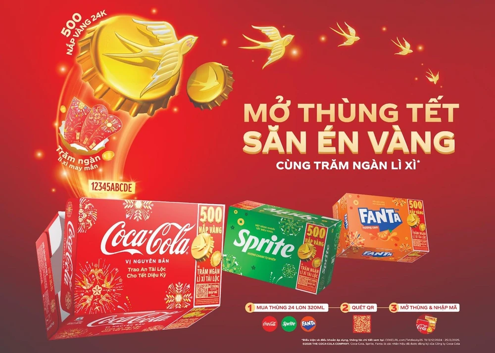 Coca-Cola Việt Nam khởi động chiến dịch Tết 2025 - “Trao tâm ý, Gắn kết Tết diệu kỳ”