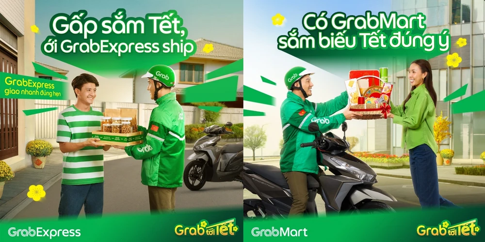 Grab giúp người dùng Việt trải nghiệm Tết Ất Tỵ an nhàn hơn 