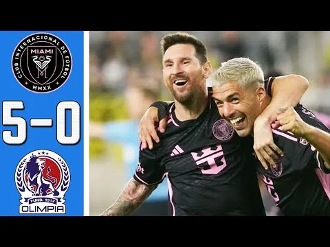 Image hình ảnh hình ảnh Spileers - Giao hữu, Olimpia vs Inter Miami 0-5: Sao Messi khai tiệc, lần ...