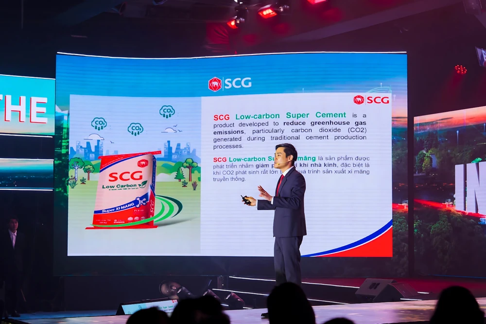 SCG ra mắt bao bì mới - SCG Super Xi măng, nay là SCG Low Carbon Super Xi măng 