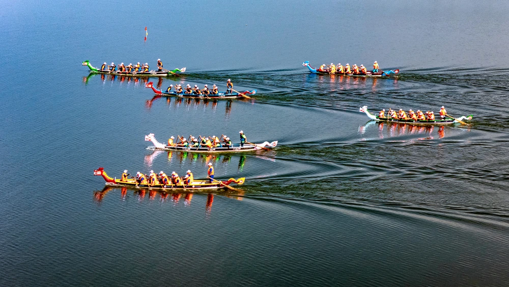 Tác phẩm "Tranh tài" - tác giả Lê Đình Nhơn Lê Đình Nhơn - Tranh tài.jpeg